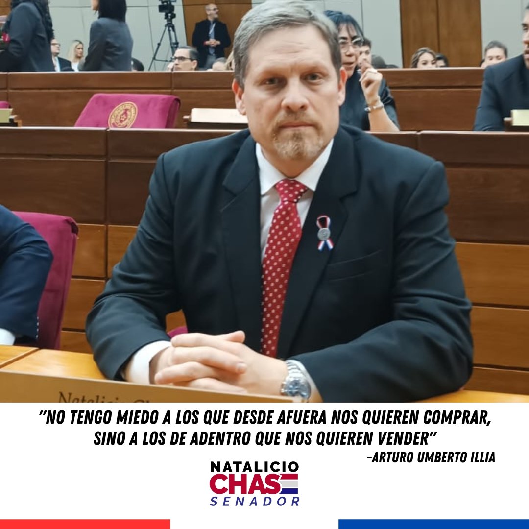 Mantengo la postura de defensa de la vida y la familia paraguaya.
Pido a los colegas diputados colorados que cumplamos nuestra promesa electoral, derogando la ley 6659/20, que nos obliga a absorber ideas foráneas dentro de la educación de nuestros hijos.