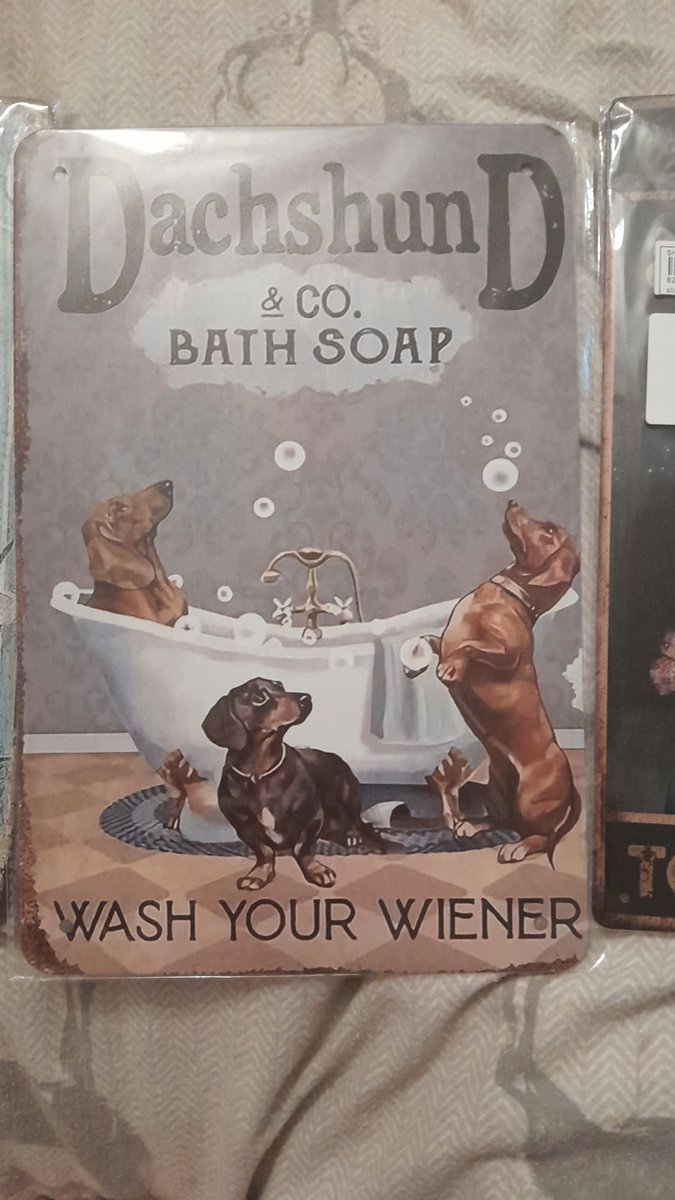 Always wash your weiner! 
Had to get this for my bathroom 😅
