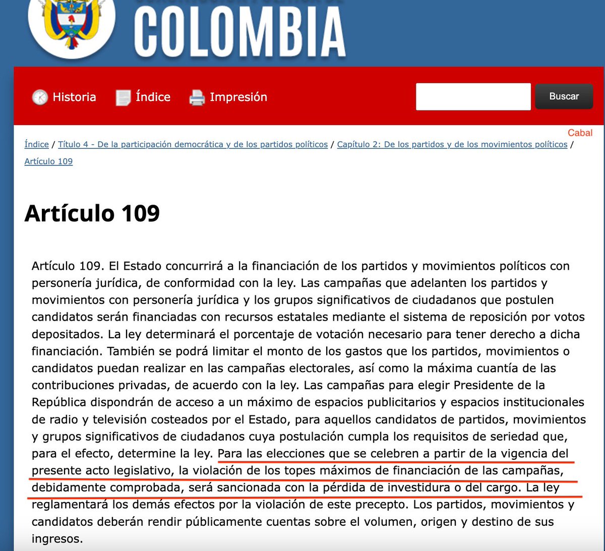 María Fernanda Cabal tweet media
