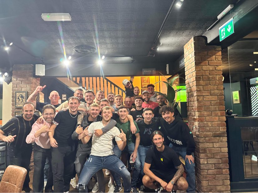 ⁦<a href="/GornalAyWe/">Gornal Athletic Football Club</a>⁩ #ladsnightout before the grind starts