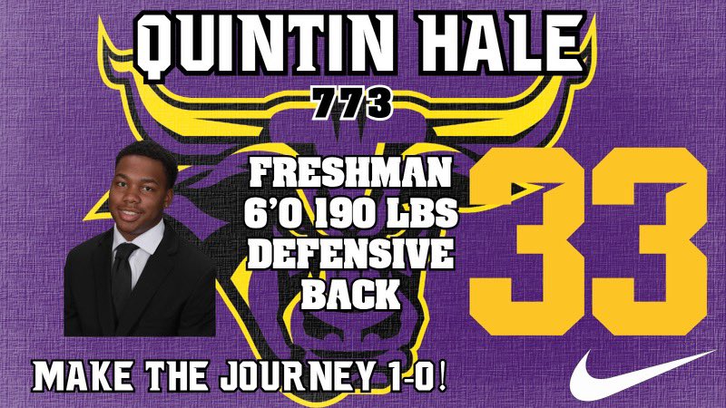 Maverick Football Scoop (@maverick_scoop) on Twitter photo The countdown continues with <a href="/Qhale22/">Quintin Hale</a> who is coming off of a redshirt with The Herd. The Culture <a href="/MinnStFootball/">Minnesota State Football</a> is built off of Priorities for Decision Making. Family/Faith 1st, Academics, ๐ then Social Activities. Quintin is majoring in Photography.๐ค
#RollHerd1-0! #C2BE #3-27 The countdown continues with <a href="/Qhale22/">Quintin Hale</a> who is coming off of a redshirt with The Herd. The Culture <a href="/MinnStFootball/">Minnesota State Football</a> is built off of Priorities for Decision Making. Family/Faith 1st, Academics, ๐ then Social Activities. Quintin is majoring in Photography.๐ค
#RollHerd1-0! #C2BE #3-27