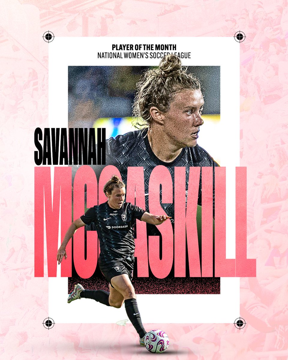 NWSL_LA's tweet photo. Congrats @smccaskill_7 for earning the Player of the Month for the month of July by the @NWSL.
@weareangelcity 💕🤗 #TopBun https://t.co/nYCnEdXb4d