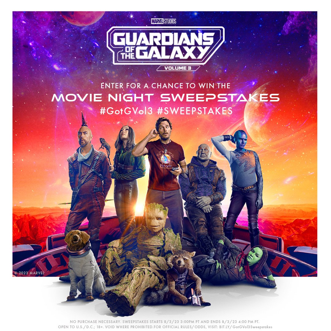 Guardians of the Galaxy tweet media