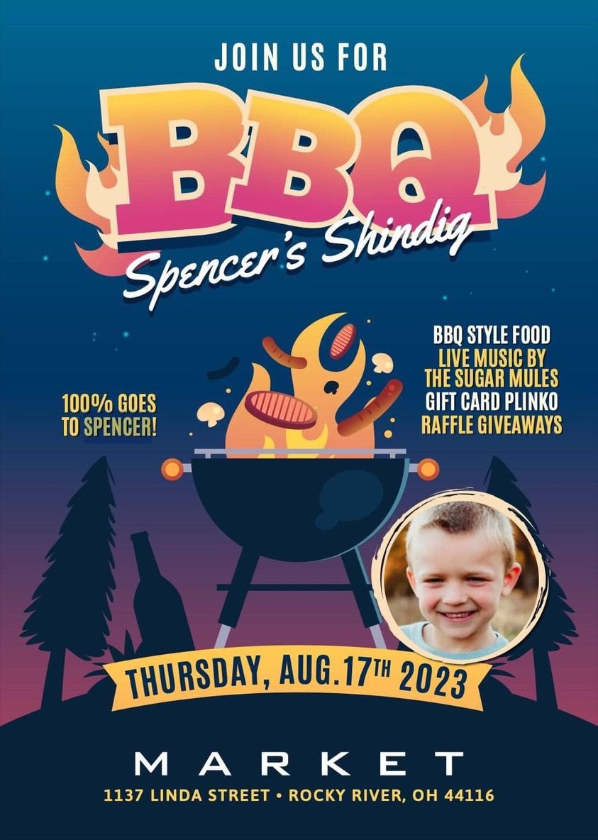 Please come support <a href="/OurDAWGSpencer/">Our DAWG Spencer</a> from 6:30-9:30pm at Market in Rocky River on August 17th. This kid is a cancer warrior 💪❤️