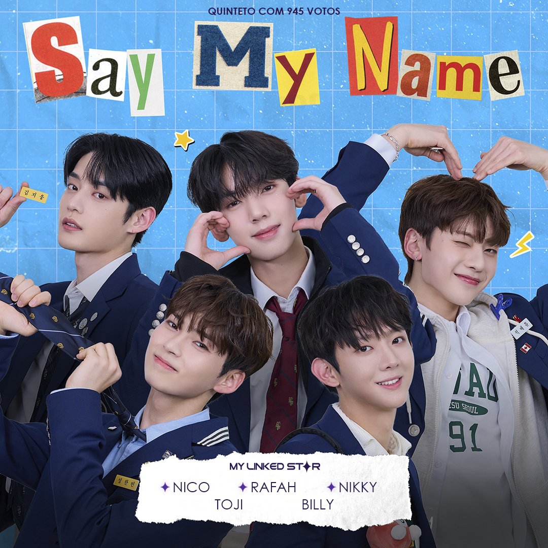 MYLINKEDSTAR's tweet photo. A JOURNEY TO NEW GALAXIES
MY LINKED STAR ✦

Conheça o time: SAY MY NAME

LS06 Nico @ITSNlCO ✧
LS23 Rafah @RafaFantasy9 ✧
LS17 Nikky @nikkynpop ✧
LS07 Toji @GELEQINHA
LS13 Billy @billyinnpop https://t.co/asdoYX0WLp