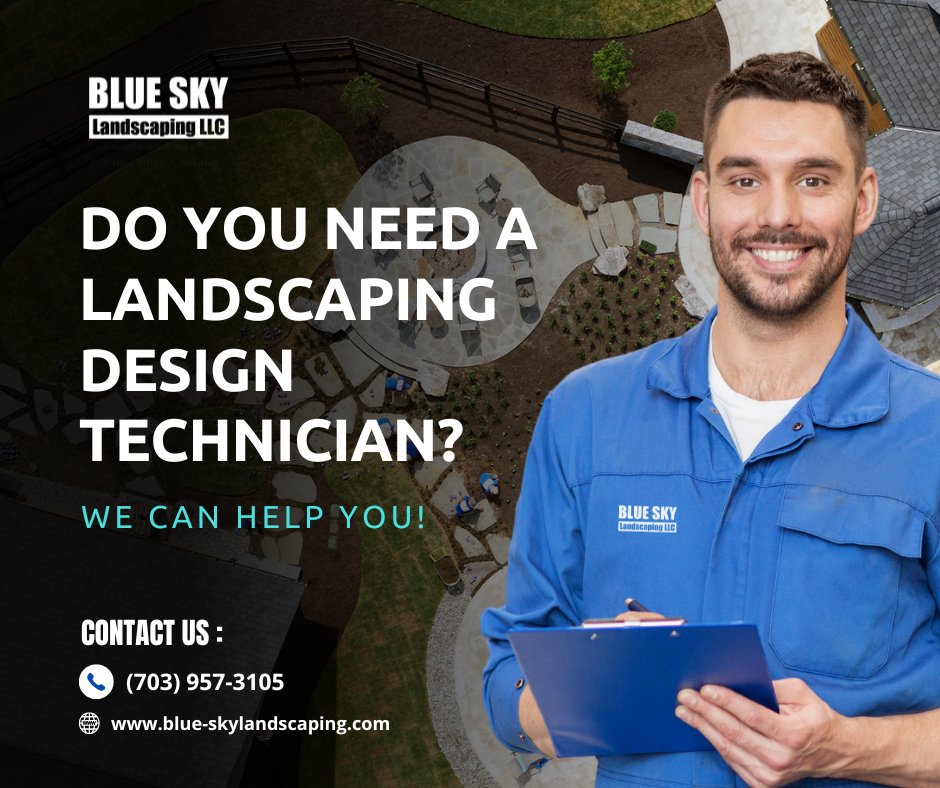 BlueSkyLScaping's tweet photo. Need a landscape transformation? Our Blue Sky Landscaping Design Technicians will bring your vision to life.
Get started today: 703.957.3105
https://t.co/z86x2Nq3Y8
#LandscapeMakeover #DesignExperts #landscaper #landscaping #landscapedesign #lawntechnicians https://t.co/VjKUC1HpWA