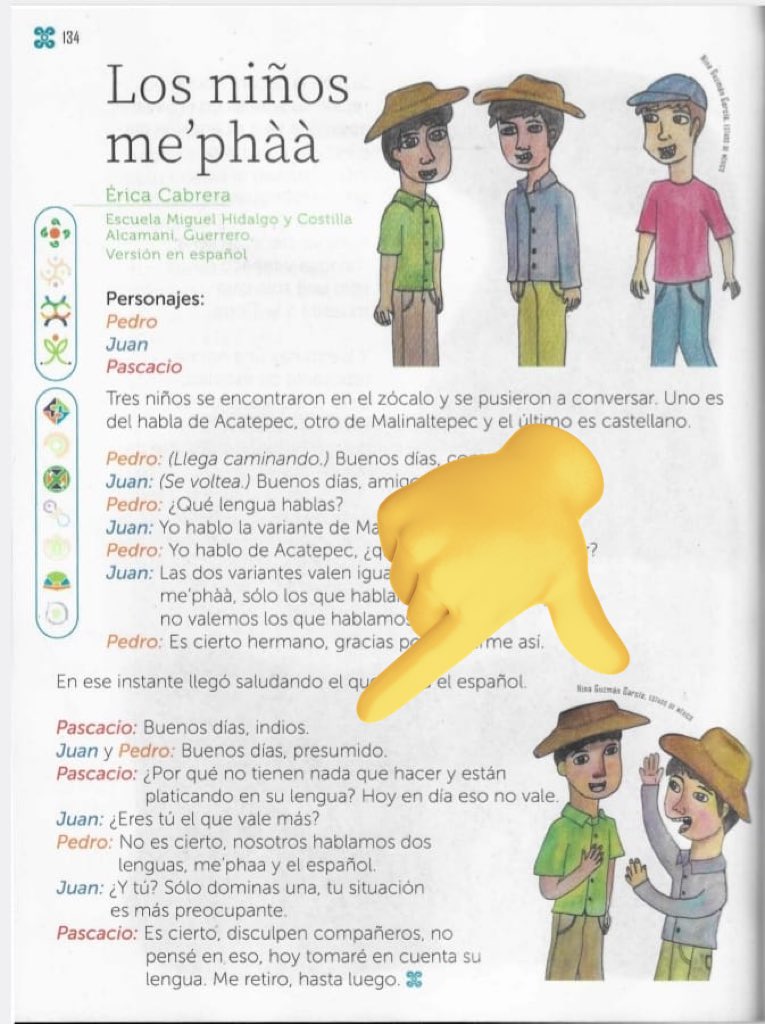 kenialopezr's tweet photo. ¡El comunismo de @lopezobrador_ 
quiere dividir a los mexicanos!

Buenos días, indios. (Dice el niño que habla español)

Buenos días, presumido (Dicen los niños que hablan lenguas indígenas)

Por eso estoy de acuerdo con @MarkoCortes HAY QUE EXIGIR SE DETENGA LA DISTRIBUCIÓN DE LOS #LibrosDeTexto  Y AMLO ACATE LA ORDEN JUDICIAL.

Un país dividido no le sirve a nadie, por eso en 2024 Morena se irá.