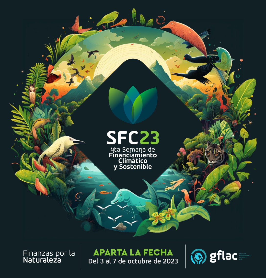 ¡Queremos invitarles a registrarse y a sumarse activamente a la ¡4ta Semana del Financiamiento Climático y Sostenible en LAC! En este formulario podrás registrar tu interés en formar parte de este encuentro: 🔗 shorturl.ac/7b6ip