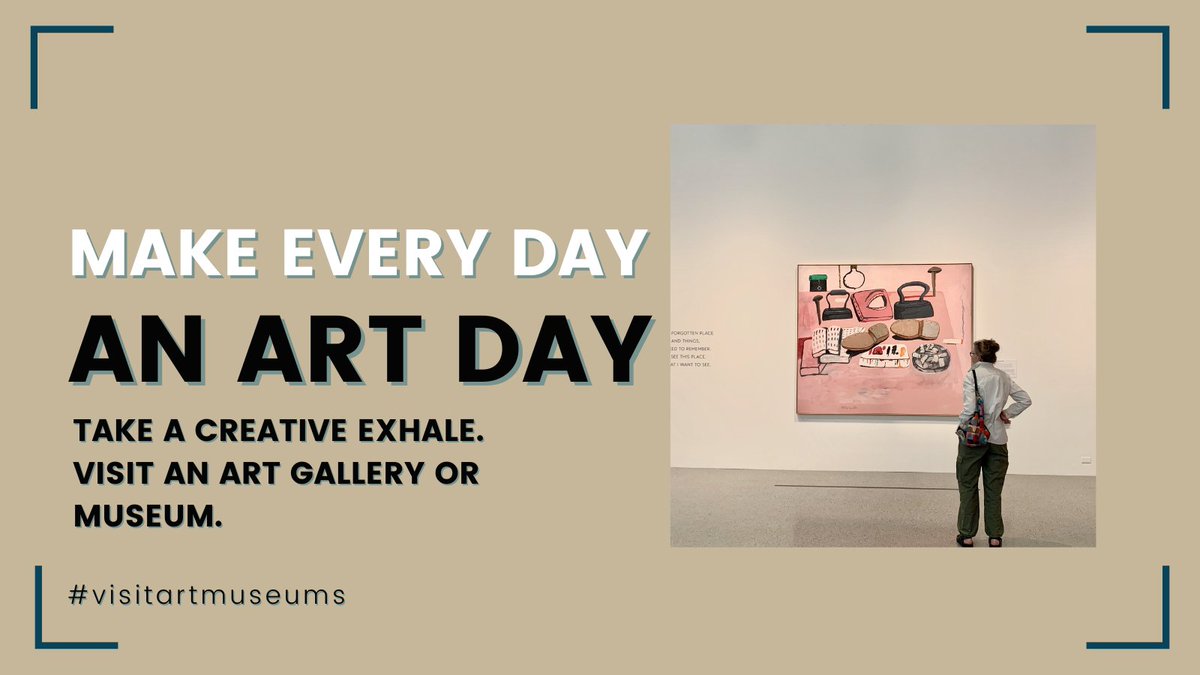 Make every day an art day. Take a creative exhale and visit an art museum or gallery. I'm at the National Gallery in Washington, D.C. #visitartmuseums #viewardaily #takeacreativeexhale #steveramoswriter