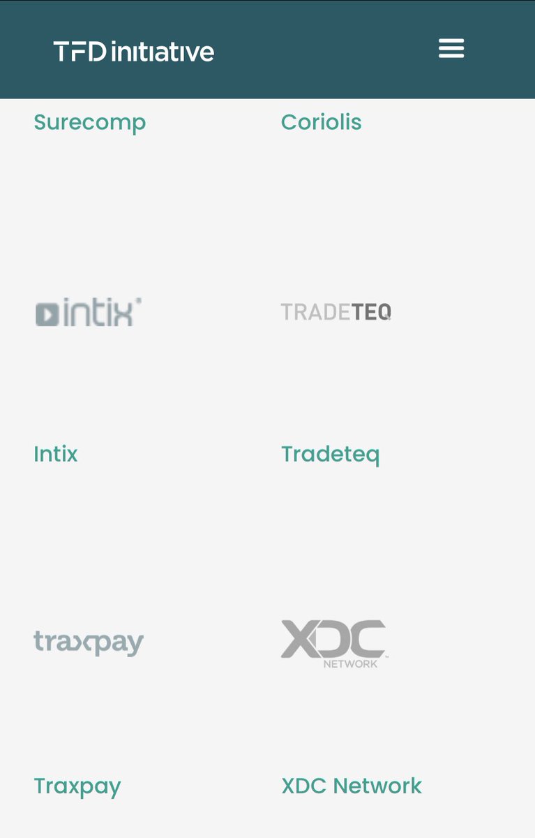 cryptokj_xdc's tweet photo. $XDC is only warming up. Take a look at the banks that are members of the TFDi. More will be added to this list sooner than later. Much more institutional money will come. Patience pays. https://t.co/m1mbeqRpMj