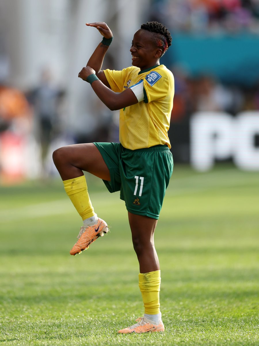 FIFAWWC's tweet image. For the first time in #FIFAWWC history, three African teams have qualified for the Round of 16! 🇿🇦🇲🇦🇳🇬