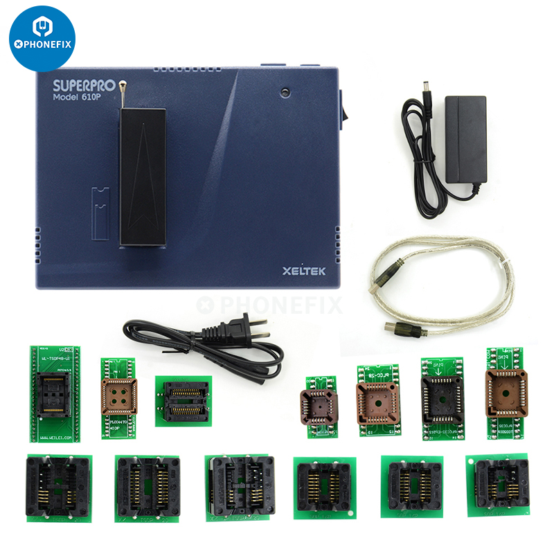 diyfixtool's tweet image. Socket Converter High Speed #UniversalIC Chip Device #Programmer Selection.
The #Superpro 610P is a #universal48-pin driver Eprom #programmer,
Improved programming processor for high-speed programming and device programming with Vcc as low as 1.2V.
link: sourl.cn/9aew5A