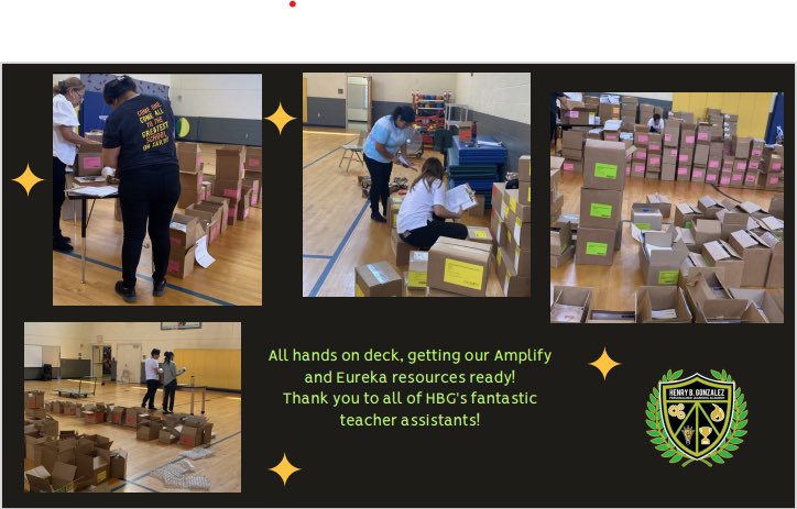 Maria Ross, M.Ed (@mariarossap) on Twitter photo Welcoming back our wonderful staff! Breakfast, scavenger hunt, reflecting about our why, expectations & new curriculum overview, pictures, convocation, lunch & new resource inventory. It’s great to have everyone back! <a href="/HBGonzalezPLA/">Henry B. Gonzalez PL Academy</a> <a href="/Principal_JP/">John Noel-Morgan</a> <a href="/Castillomon05/">Monica Castillo-Ramirez, M.ED</a> <a href="/ShatonjaD/">Shatonja L. Davis</a> Welcoming back our wonderful staff! Breakfast, scavenger hunt, reflecting about our why, expectations & new curriculum overview, pictures, convocation, lunch & new resource inventory. It’s great to have everyone back! <a href="/HBGonzalezPLA/">Henry B. Gonzalez PL Academy</a> <a href="/Principal_JP/">John Noel-Morgan</a> <a href="/Castillomon05/">Monica Castillo-Ramirez, M.ED</a> <a href="/ShatonjaD/">Shatonja L. Davis</a>