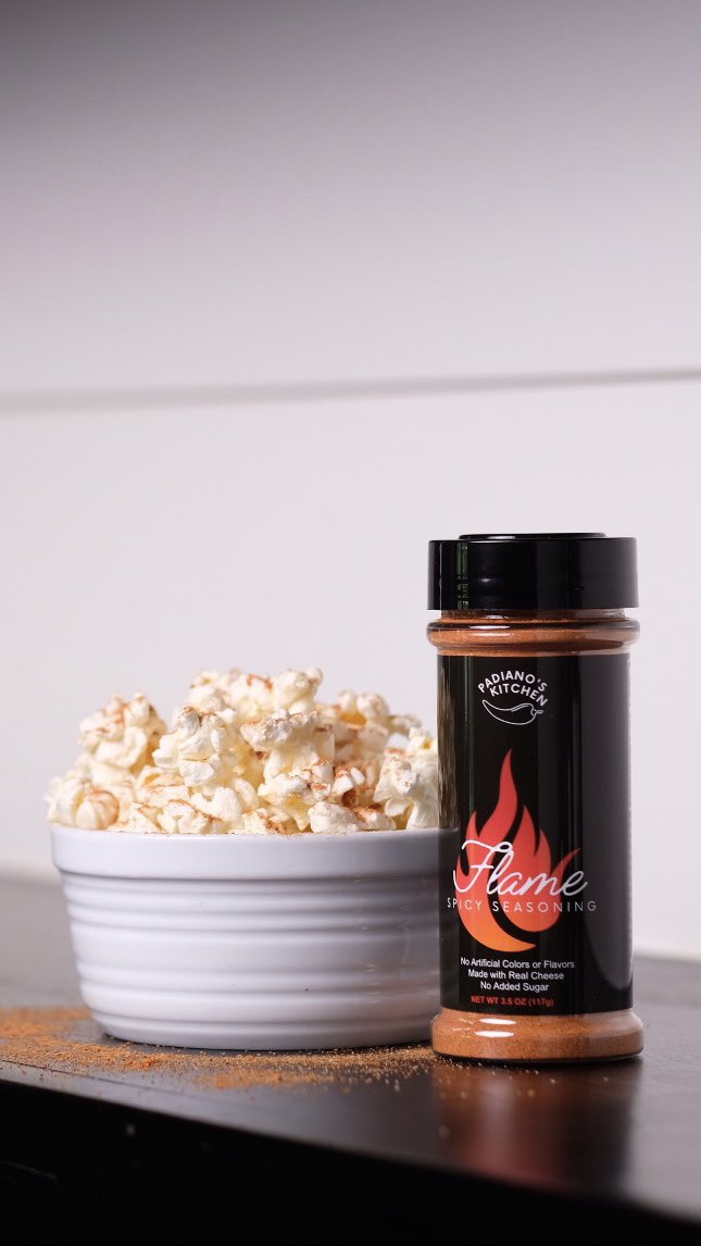 ThePadiano's tweet photo. For my first ‘X’ I’m announcing that #FlameSpicySeasoning is now available for online order at https://t.co/jo3u6h9sWJ! #padiano #padianoskitchen https://t.co/koQ54dNfkU