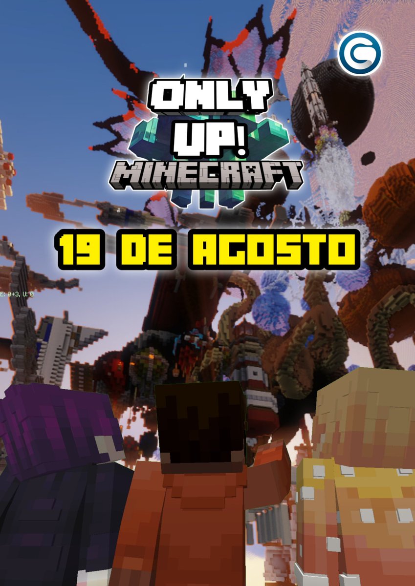OnlyUpMinecraft's tweet image. En colaboración con Comugamers presentamos el Evento de OnlyUp Minecraft más ambicioso con más de 700 BLOQUES de altura.
☀️Texture Pack y sonidos Personalizado
🛸50 jugadores
🌔Repetición de tu Última carrera
☁️Modo Práctica
✈️PREMIO 🏆 $$$

Quien participa 👀

🔄 Y♥️