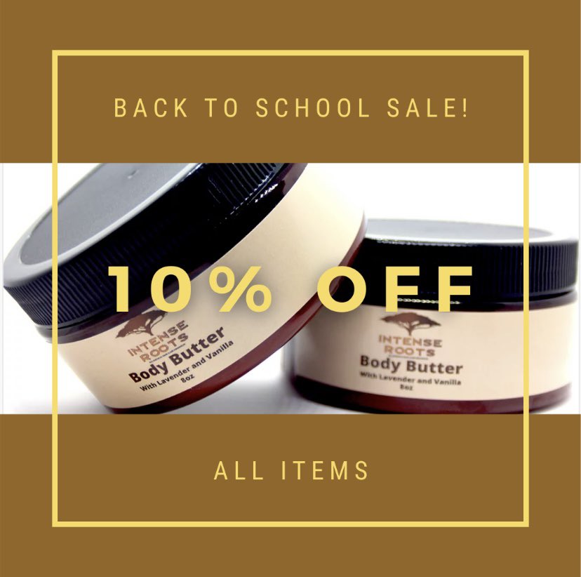 intenseroots's tweet photo. Sale ends on 8/7/23 &amp; enter our back to school giveaway cut off 8/5/23 midnight!!! Winner will be announced on 8/6/23 at 6:00pm https://t.co/l948FoZNDW