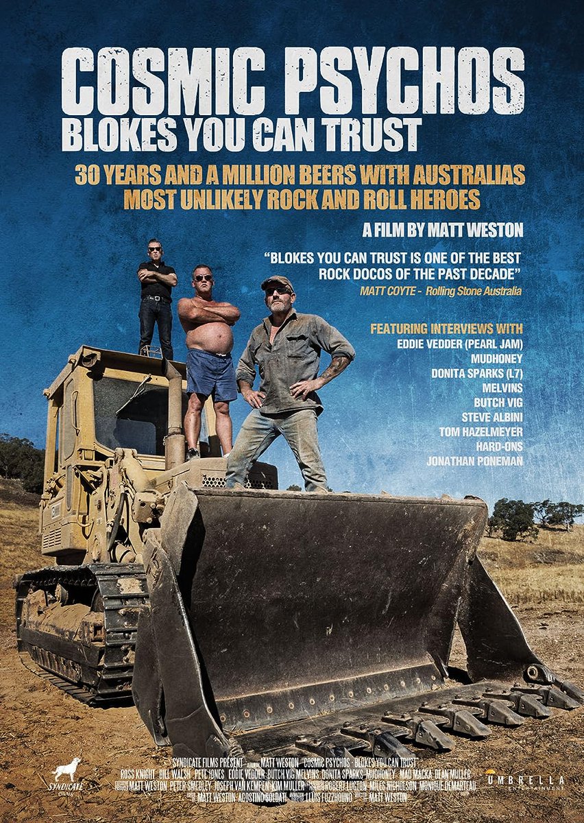 ScottMWest's tweet photo. #NowWatching #CosmicPsychos #PunkRock #AussiePunk #Documentary https://t.co/bGFdKBwKDA