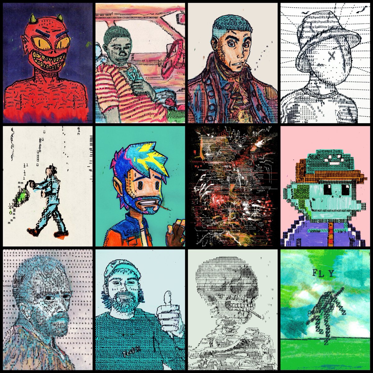 solanapoet's tweet photo. imagine all i did was post content to twitter &amp; made it as a content creator or something. once my account is suspended my art would be lost to the world.

instead i publish all my artwork as solana nfts. millions of digital collectibles across hundreds of thousands of wallets 😈 https://t.co/nxfdR5XT1D