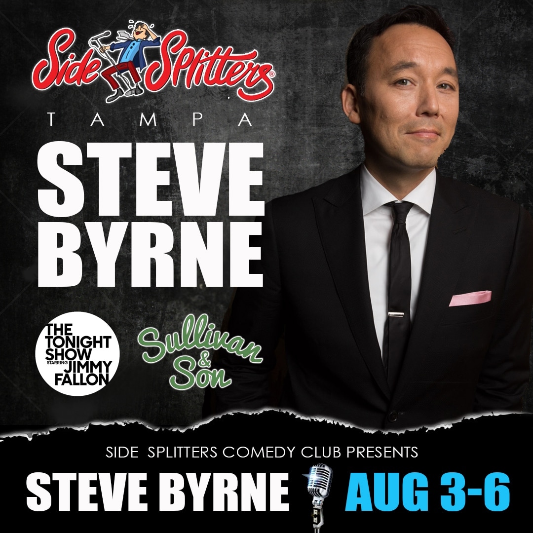 SSCCTampa's tweet photo. Be sure to check out @stevebyrnelive Friday morning in studio with @MrMikeCalta #SideSplitters #themikecaltashow https://t.co/g9vMQNzUEe