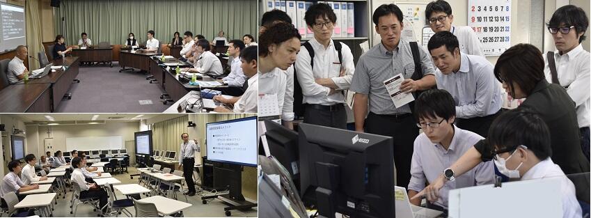 298tech's tweet photo. 【財務省主計局文部科学係が本学を視察】
7月25日 火曜日、昆野 財務省主計局文部科学第三係主査が本学天久保キャンパスを視察されました。
https://t.co/2DPP30fuGo
#筑波技術大学 #遠隔情報保障 #PEPNetJapan https://t.co/EOK01UbmjX