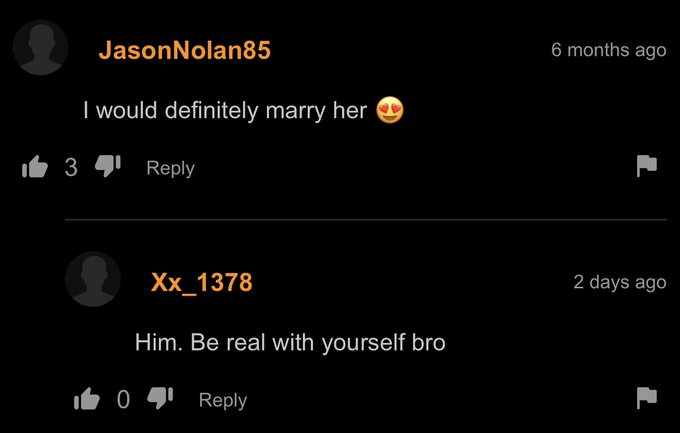 Going to my actual PORN comments to misgender me is crazzzyyyy https://t.co/y9zF6CJQmV