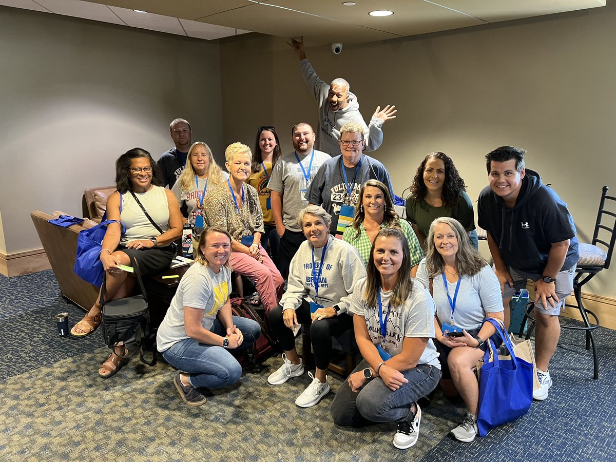 coacho27's tweet photo. elementary physical education teachers met together today for a lunch and learn. We are starting our own PLC with our first meeting on 9/5/23 @HueytownIS . We want time to learn and grow with our people in order to serve students better.
#QualityPhysEd https://t.co/Q6klT0LvEP