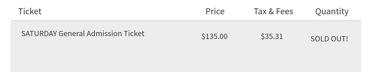 TXTintl_twt's tweet photo. NOTICE | 230804

Currently, all Lollapalooza General Admission Tickets for Saturday are SOLD OUT!! 

TXTPALOOZA D-2
#TXTPALOOZA #Lollapalooza
#TOMORROW_X_TOGETHER 
@TXT_bighit @TXT_members https://t.co/rDCw2vYIZo