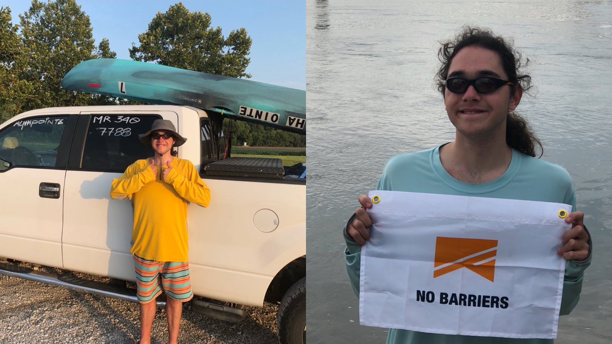 isaac_m_3's tweet image. As many of u know I competed in the #MR340 earlier this week.

It was such a fun &amp;amp; exhilarating challenge that I got 2 compete in. We made it almost 70 miles but not quite fast enough 2 b able 2 stay in the race so we had to DNF. We had a headwind so going 2 blame that.