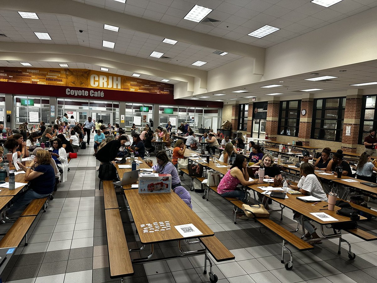 So many amazing educators in one room. Katy ISD ECSE has some of the best!! 
#katyisd