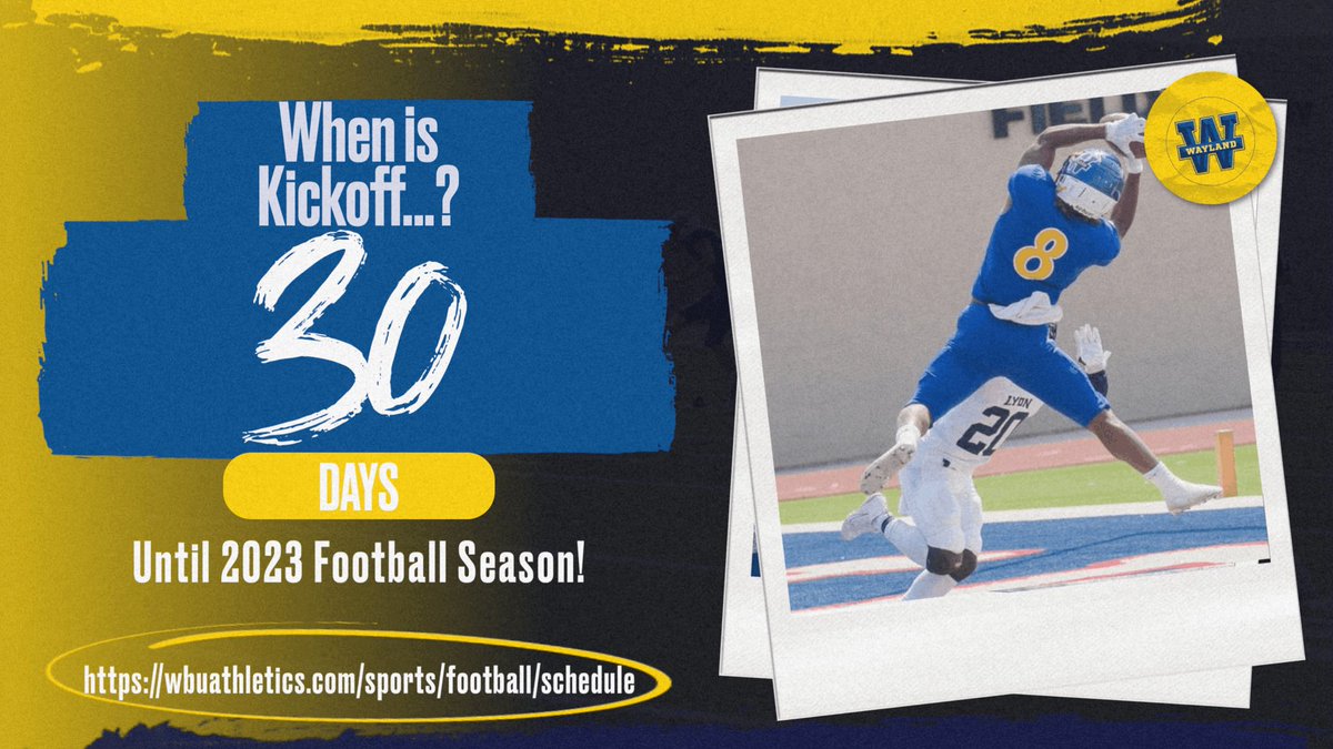 Less that 1 month away from kickoff!! 🏈🏆🗓️