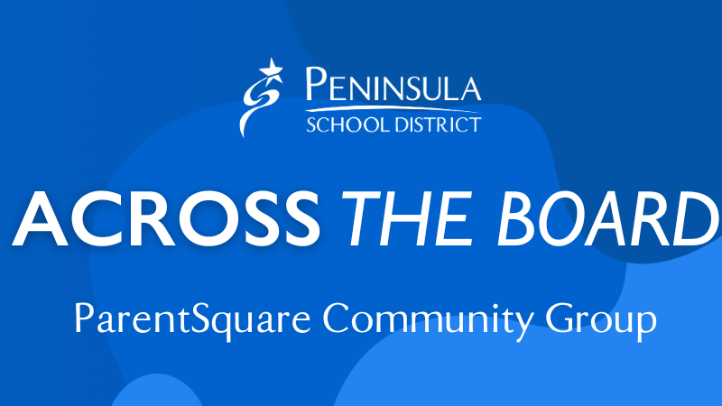 🌟 Exciting news! 🎉Sign up for the "Across The Board" newsletter to get comprehensive meeting summaries, important links, and family-centric info from Peninsula School District School Board Directors! 📰✨ #InspiredAndEmpoweredPSD

bit.ly/3rUkaCm