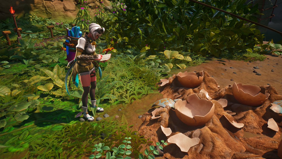Fortnite_OFTO's tweet photo. This character loves to study the jungle area. #fortnite #fortnitephotography #Fortography #OFTO https://t.co/dEjxM4w6bV