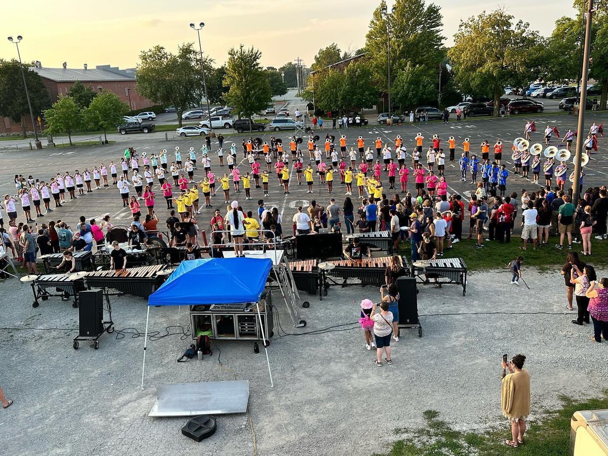 Way to go Crimson Marching Band!  Great parent preview this evening!