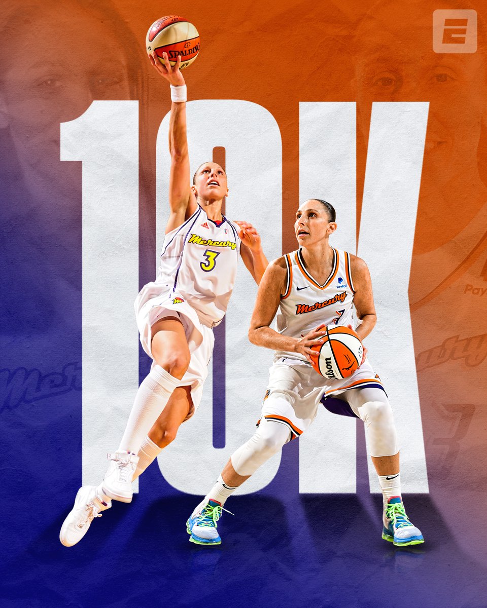 HISTORY‼️ Diana Taurasi stands alone at 10K career points in the WNBA 🐐