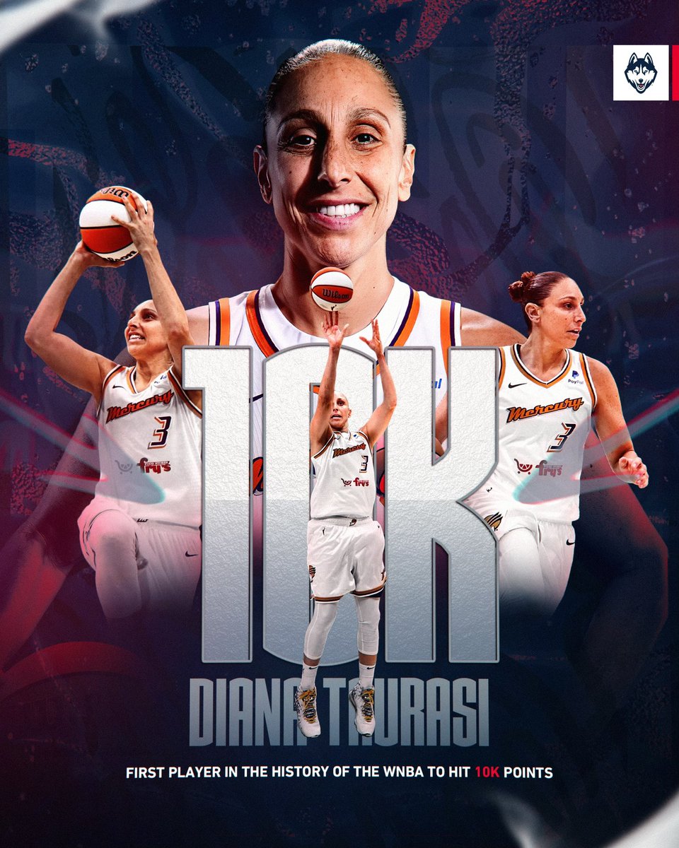 One of One 🐐

Diana Taurasi is the first-ever WNBA player to reach 10,000 career points!