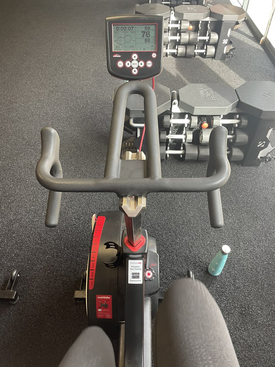 Not fully #CycleToWorkDay, but our patients took part in a cycle challenge this week, in total they cycled 20 miles which is the equivalent of Lancaster to Preston! Myself and @StU010189 also decided to go for a quick cycle in the gym after work 🚴‍♀️🚲