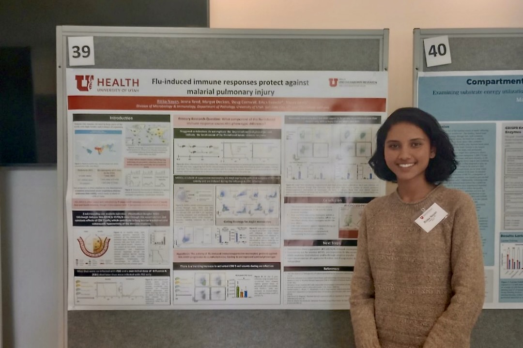Tracey Lamb (@malariaatutah) on Twitter photo Lamb lab undergrads Ritika and Nia with posters on their summer research projects at Utah and Yale. Can't wait to see what the next academic year brings! <a href="/UofUMandI/">University of Utah Microbiology & Immunology</a> <a href="/UofUPathology/">University of Utah Pathology</a> <a href="/_jenna_reed/">Jenna Reed</a> Lamb lab undergrads Ritika and Nia with posters on their summer research projects at Utah and Yale. Can't wait to see what the next academic year brings! <a href="/UofUMandI/">University of Utah Microbiology & Immunology</a> <a href="/UofUPathology/">University of Utah Pathology</a> <a href="/_jenna_reed/">Jenna Reed</a>