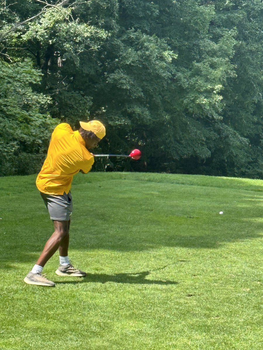 Great energy at the <a href="/MKE_MBB/">Milwaukee Men's Basketball</a> outing today. <a href="/realjello_/">Angelo Stuart</a> and <a href="/MarkeithTheGoat/">Markeith Browning</a> have more golf game than they realize! <a href="/CoachBartLundy/">Bart Lundy</a> love the character of the team you’ve put together. Reach out to <a href="/Joe_Lanser/">Joe Lanser</a> to get your tickets now - it’s gonna be a great year!
