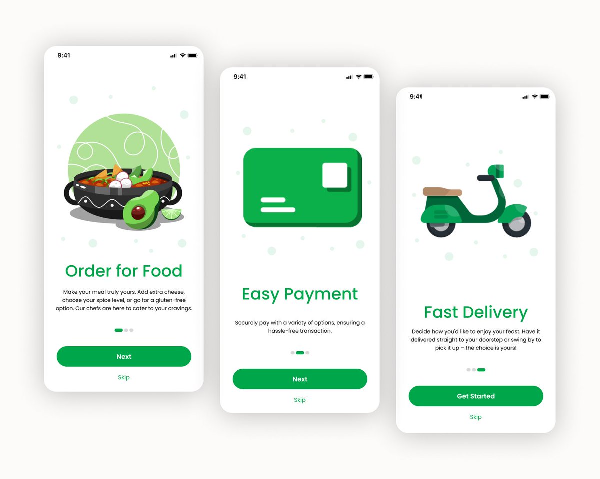 Lumie_Adewale's tweet image. Check out this food ordering and delivery app onboarding screen!

#UIOnboarding #UserExperience #AppDesign #OnboardingScreen #UXDesign #MobileAppDesign #UIUX #DesignInspiration #UserInterface #AppOnboarding #DigitalDesign #InteractiveDesign #AppUserExperience #MobileDesign
