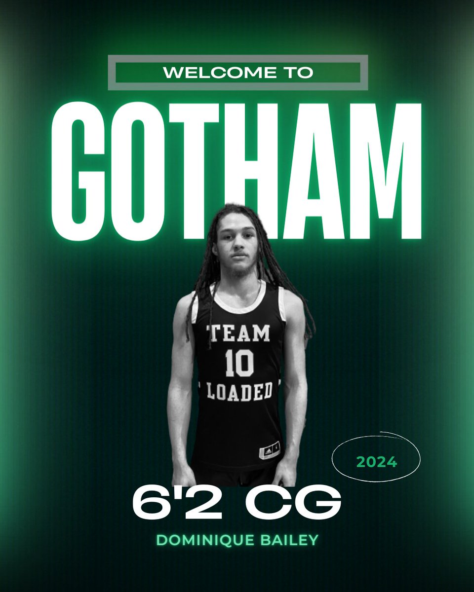 Coach Batman (@zacprephoops) on Twitter photo Colleges, Dominique "Clamp" Bailey has been added to the Gotham Prospects Database! The 6'2 2024 Combo Guard has offers from Chowan, ECSU, Coker & more, and his gritty, consistent efficient play on both ends will only lead to more offers.
DM for more info!
<a href="/D_Bailey4/">Dominique Bailey</a> Colleges, Dominique "Clamp" Bailey has been added to the Gotham Prospects Database! The 6'2 2024 Combo Guard has offers from Chowan, ECSU, Coker & more, and his gritty, consistent efficient play on both ends will only lead to more offers.
DM for more info!
<a href="/D_Bailey4/">Dominique Bailey</a>