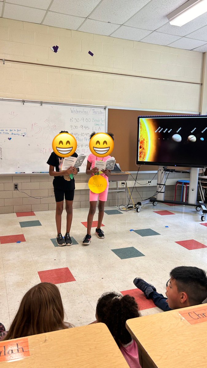 elemshenanigans's tweet photo. Our Ss ended our summer program performing their scripts theyโve been working on for 4 weeks! So proud of these kiddos!!! And shout to their Ts who are total rockstars too!! @ReisterstownES @cbrinkleybcps @stevens_kaia #RESconnected #RESproud https://t.co/uAoDEQ3Kvu
