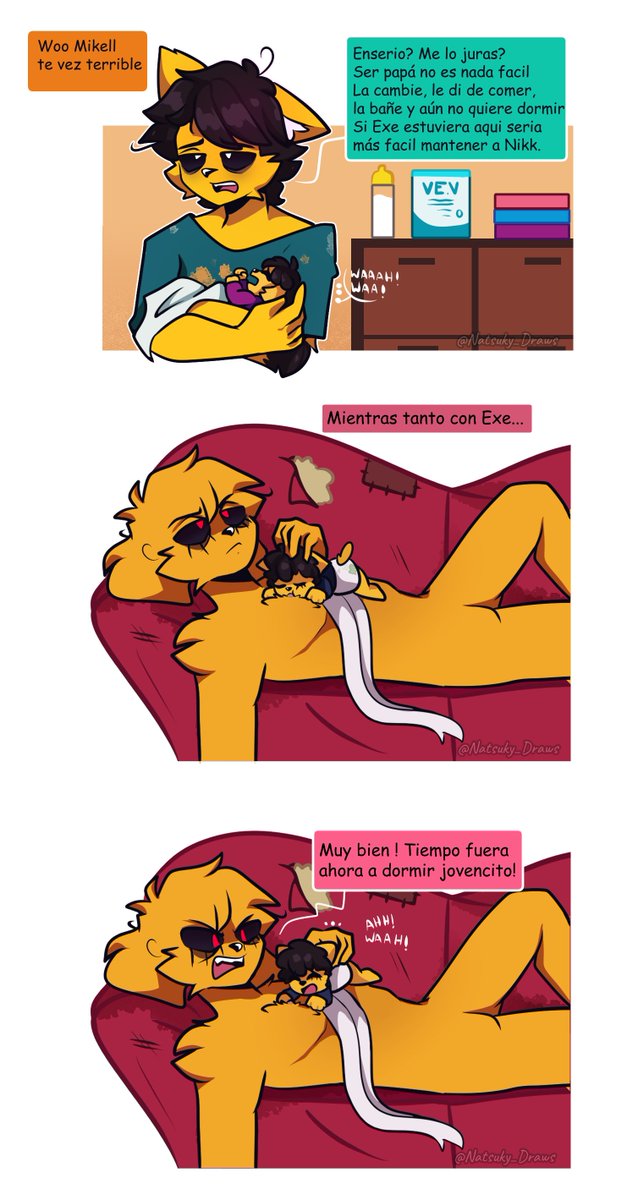 Papás luchones xd ❤️💚
✨
#CoMPaS #Mikeno