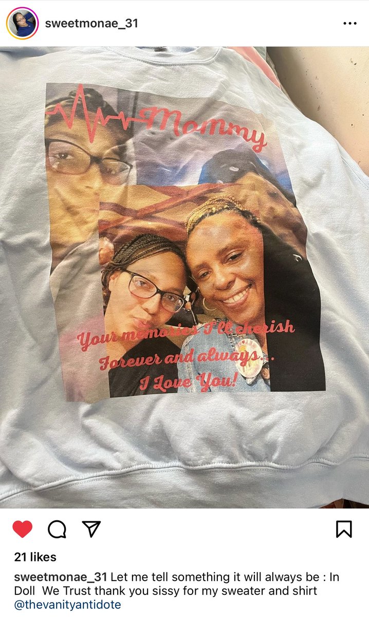 Another satisfied customer/order… Get yourself something today!😎…
#SpringOutfits #BlackWomanOwnBusiness #MinorityOwnBusiness #CreativeDesigns #EverdayWear #BrooklynBoutique #420Shirts #GraphicShirts #WomenShirts #BirthdayOutfits #StreetWear #SummerOutfits #UnisexShirtsForAll