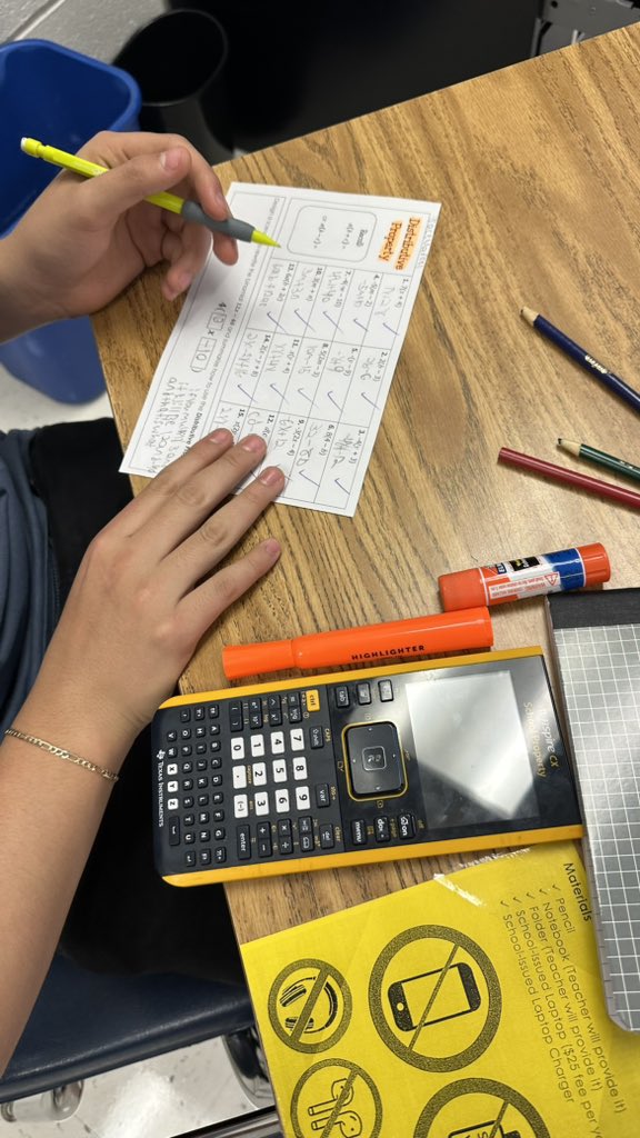 mseanez_EDHS's tweet photo. Algebra I scholars rewriting polynomial expressions using the distributive property
#bellringer #notetaking #colorcoding #individualpractice #exitticket #costaslevel3
@LCompean_EDHS @klujan_EDHS @CoachRamirez__ @osaucedo_edhs @NoahVanderzwan @TICalculators https://t.co/pjHe0oGhrG
