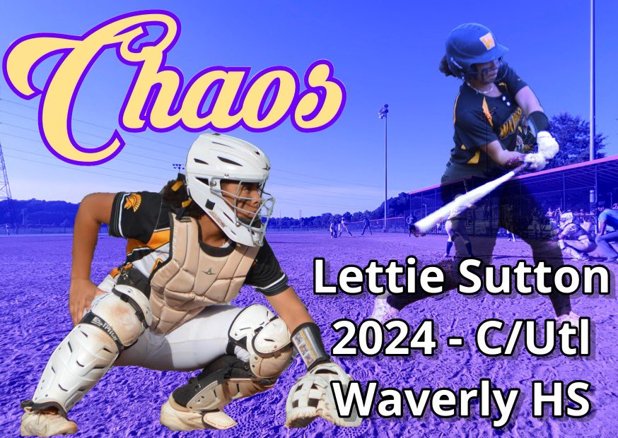 chaos_18u's tweet photo. Welcome Lettie Sutton to our 2023/24 roster!! @ColetteSutton24 https://t.co/PvND8xtlur