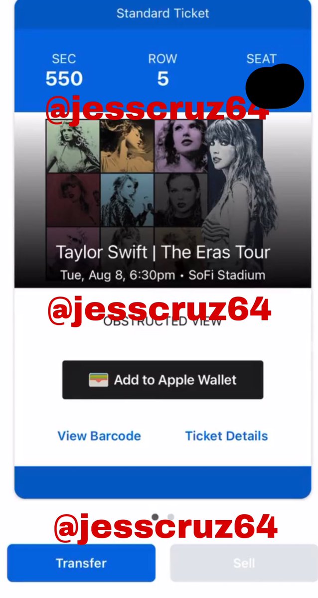 Eras Tour Resell tweet media