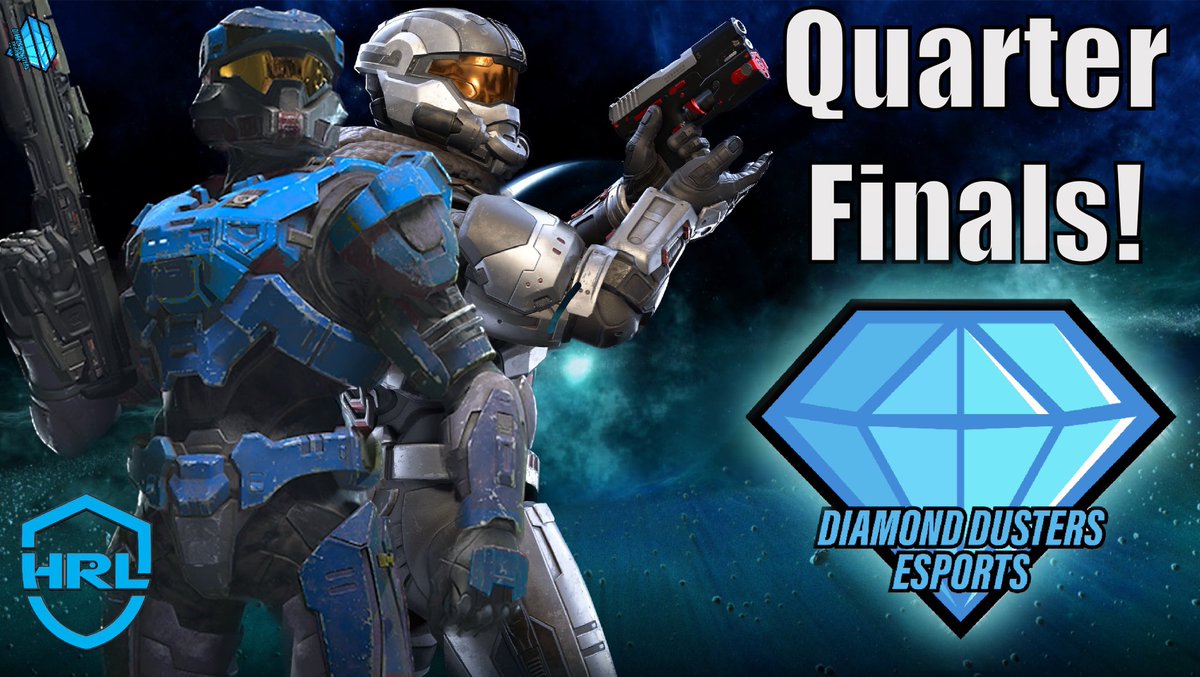DustersEsports's tweet photo. Quarter finals in the HRL start today! 

#HaloInfinite #HRL #esports #gaming https://t.co/WqmQyAuvO0