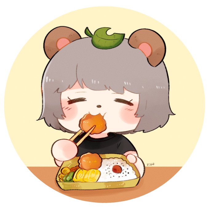 「お弁当 もぐもぐ」のTwitter画像/イラスト(新着)