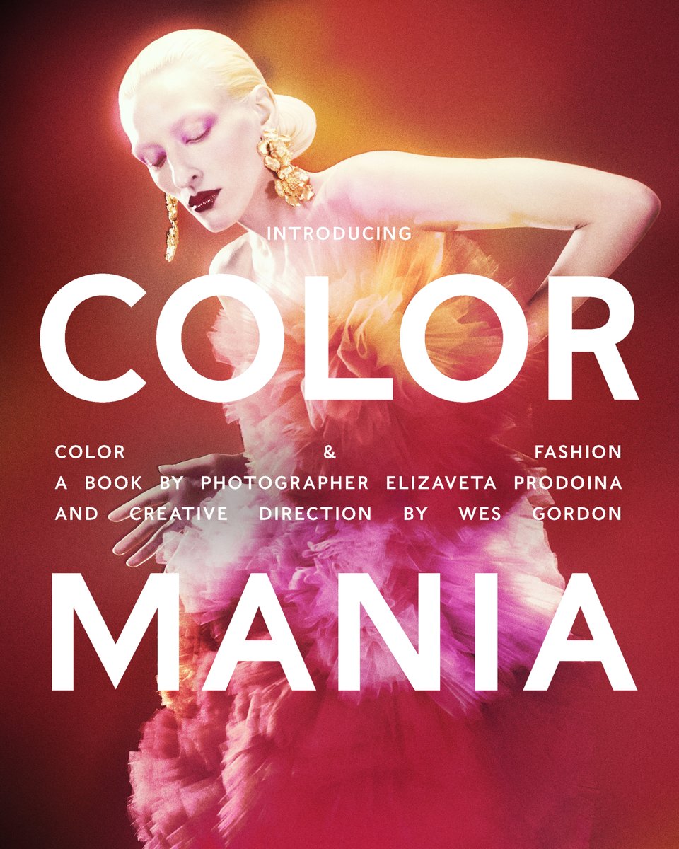 HouseofHerrera's tweet photo. Model and Muse Maggie Maurer is captured by Elizaveta Porodina in the upcoming book “COLORMANIA: Color and Fashion.” 
 
Get notified on when COLORMANIA arrives in stores by signing up on https://t.co/qJ3bScGDCZ
#COLORMANIA https://t.co/YN18RxJ76F