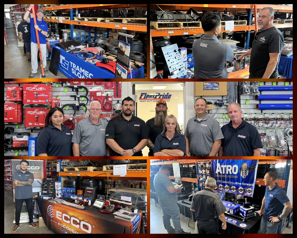 Round of applause to #FleetPrideNation 👏 for a successful Open House in Boise, ID! The Boise team had an amazing turnout with both customers & key supplier partners in attendance!

@TruckLite @tramecsloan @SAFHOLLAND @HEND_INTL @WebbWheel @NTNBearings @BaldwinFilters @BorgWarner